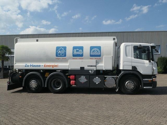 Грузовик-цистерна Scania P 320 6x2, Lindner & Fischer, 19m³, 3 Kammern: фото 6