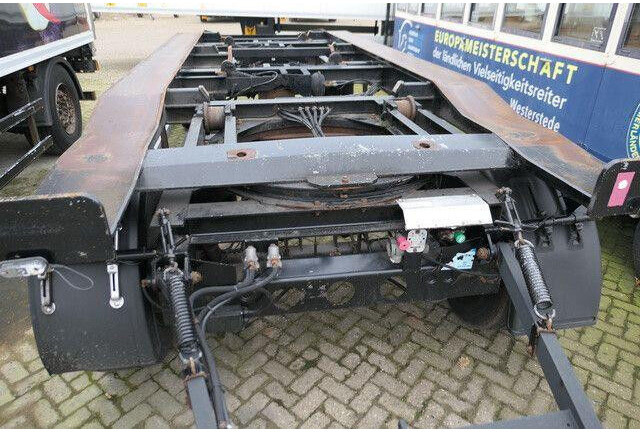 Прицеп-контейнеровоз/ Сменный кузов Schütte ANH 218, Außenroller, Container, Luftfe.: фото 7