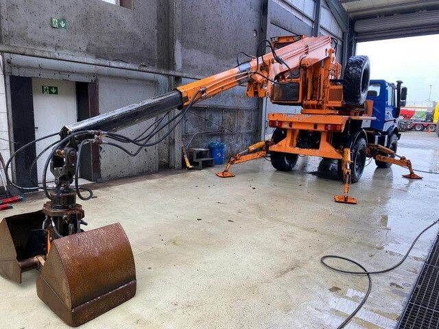 Unimog U 1450 4x4, Kran, Seilwinde - Строительная техника: фото 3 Unimog U 1450 4x4, Kran, Seilwinde - Строительная техника: фото 3