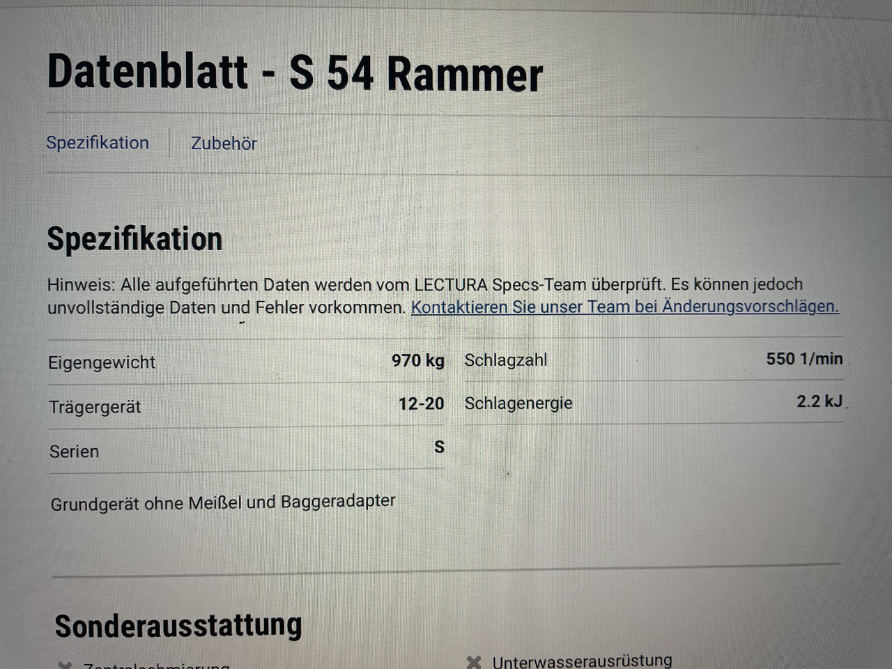 Rammer S54 - Гидромолот для Гусеничных экскаваторов: фото 4 Rammer S54 - Гидромолот для Гусеничных экскаваторов: фото 4