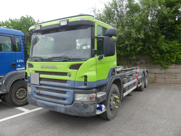 REF:1290 - Camion porte container Scania PRT (2005-529.990 km) - Грузовик-контейнеровоз/ Сменный кузов: фото 1 REF:1290 - Camion porte container Scania PRT (2005-529.990 km) - Грузовик-контейнеровоз/ Сменный кузов: фото 1