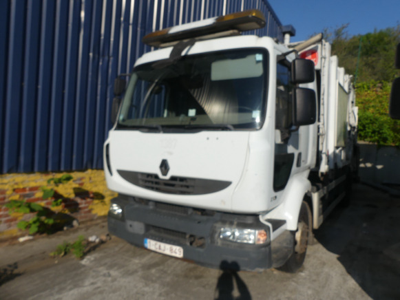 REF:1387 - Camion poubelle Renault Midlum 270DXI (2011-189.728 km) - Мусоровоз: фото 1 REF:1387 - Camion poubelle Renault Midlum 270DXI (2011-189.728 km) - Мусоровоз: фото 1