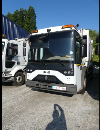 REF:8490 - Camion poubelle Renault Access (2014-236.794 km) - Мусоровоз: фото 1 REF:8490 - Camion poubelle Renault Access (2014-236.794 km) - Мусоровоз: фото 1