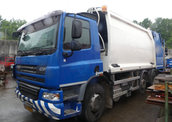 REF:BX-PS-13 - Camion poubelle DAF FAG CF 75 (2010-390.475 km) - Мусоровоз: фото 1 REF:BX-PS-13 - Camion poubelle DAF FAG CF 75 (2010-390.475 km) - Мусоровоз: фото 1