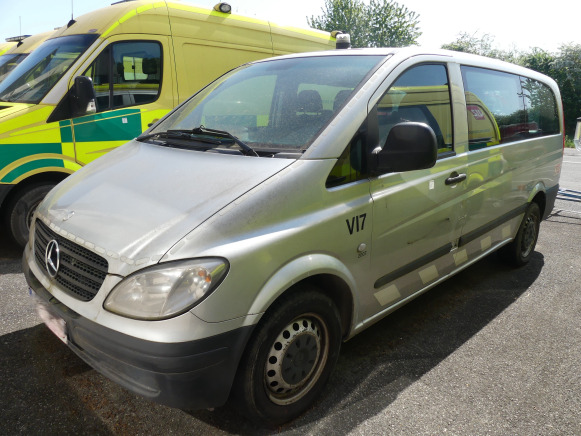 REF:VL07 - Camionnette Mercedes-Benz vito 108 cdi (2005-210.558 km) - Пассажирский фургон: фото 1 REF:VL07 - Camionnette Mercedes-Benz vito 108 cdi (2005-210.558 km) - Пассажирский фургон: фото 1