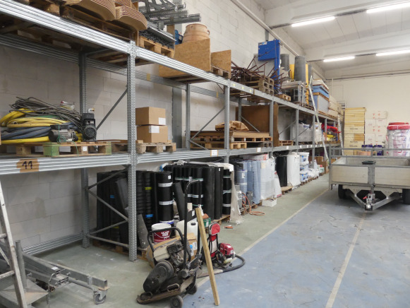 Стеллаж для склада Racks à palettes galvanisé: фото 1