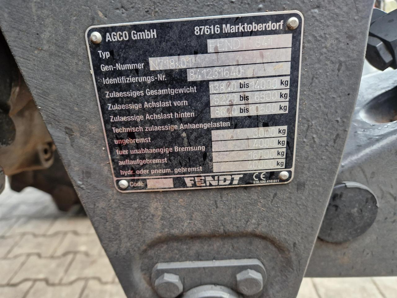Трактор Fendt 826 Vario S4 Profi Plus: фото 9