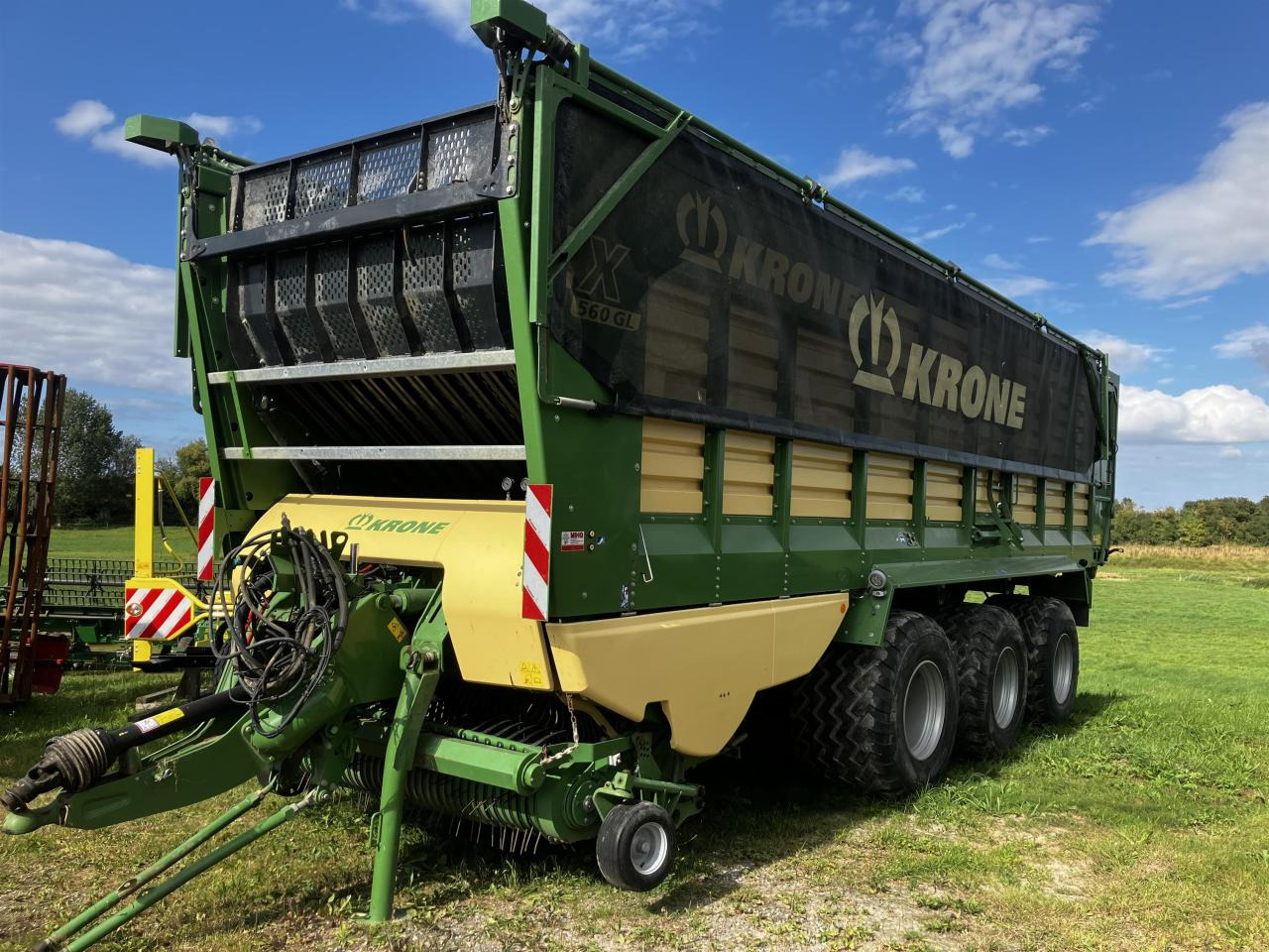 Krone ZX 560 GL - Самозагружающийся прицеп: фото 1 Krone ZX 560 GL - Самозагружающийся прицеп: фото 1