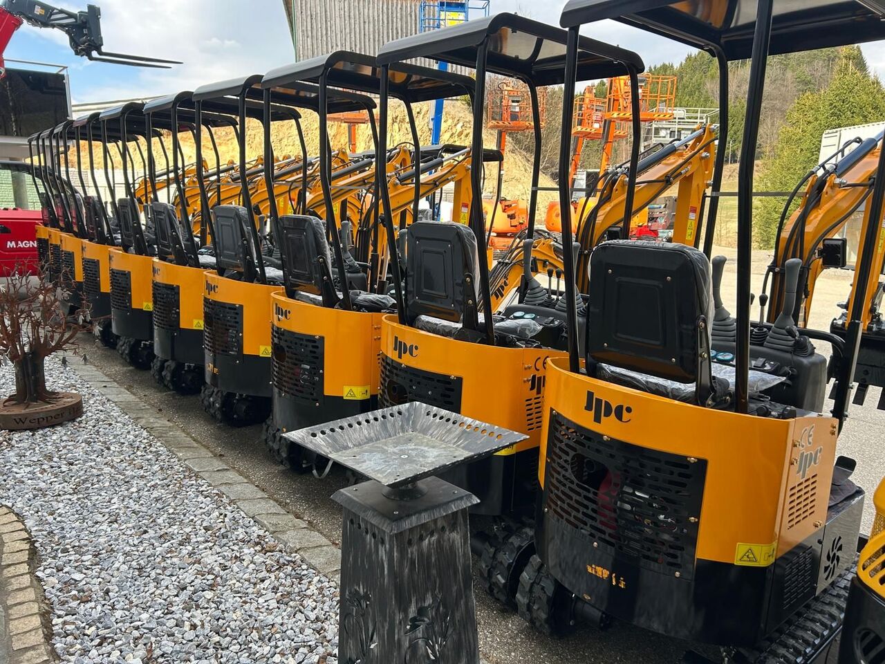 JPC HT12 Minibagger - Мини-экскаватор: фото 3 JPC HT12 Minibagger - Мини-экскаватор: фото 3