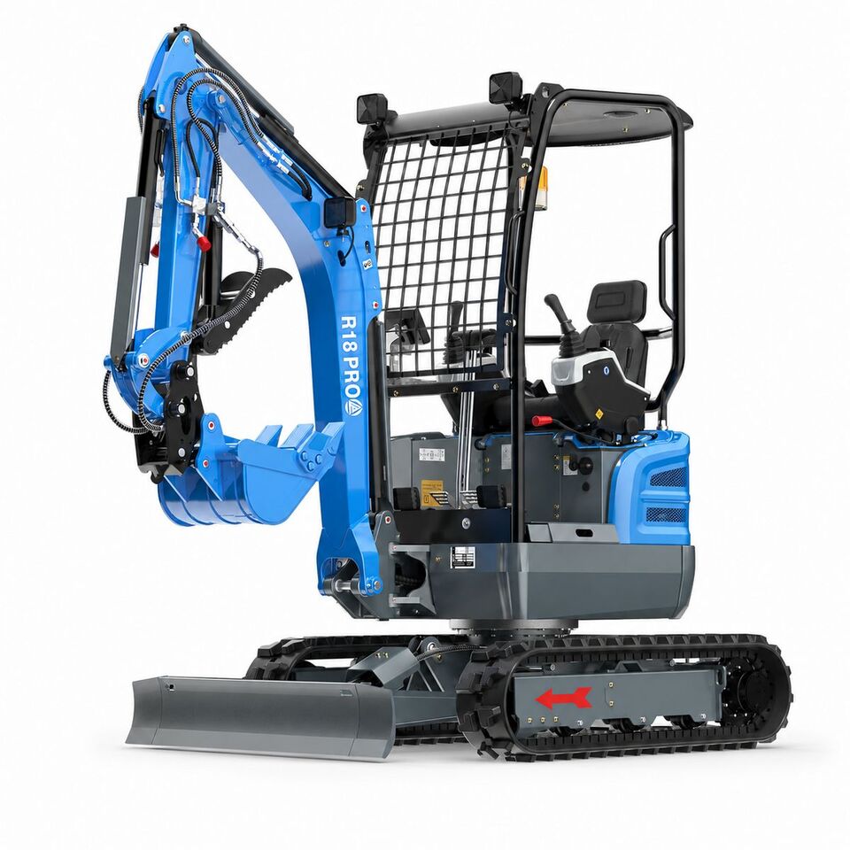 Rippa RIPPA R18 PRO Minibagger - Мини-экскаватор: фото 1 Rippa RIPPA R18 PRO Minibagger - Мини-экскаватор: фото 1