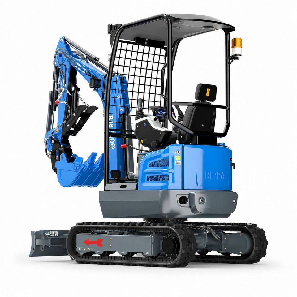Rippa RIPPA R18 PRO Minibagger - Мини-экскаватор: фото 3 Rippa RIPPA R18 PRO Minibagger - Мини-экскаватор: фото 3