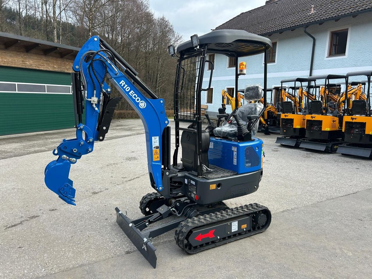 Rippa Rippa R10ECO/2zyl. Kubota/mit Verstellfahrwerk/S - Мини-экскаватор: фото 3 Rippa Rippa R10ECO/2zyl. Kubota/mit Verstellfahrwerk/S - Мини-экскаватор: фото 3
