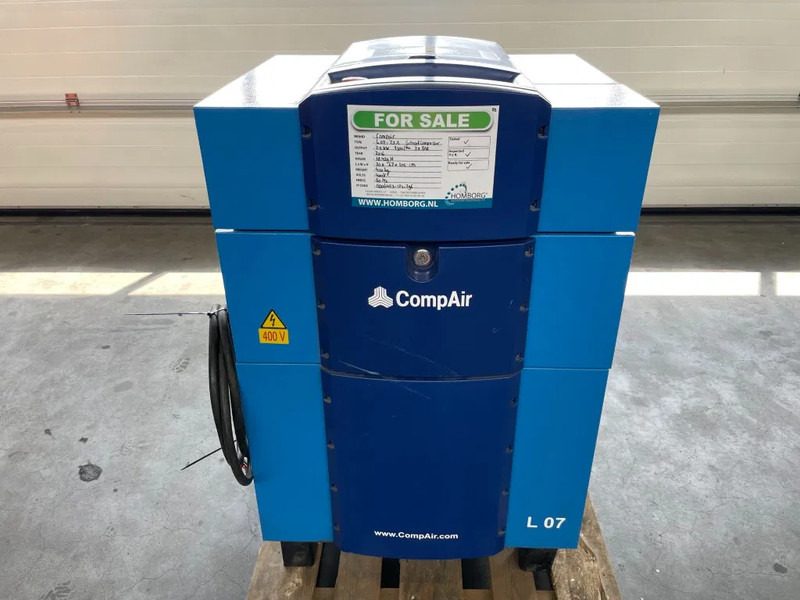 Compair L07 - 7,5A Schroefcompressor 750L/min als nieuw! - Воздушный компрессор: фото 1 Compair L07 - 7,5A Schroefcompressor 750L/min als nieuw! - Воздушный компрессор: фото 1