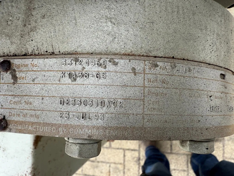 Cummins KTA 38 G5 Leroy Somer 1000 kVA noodstroom generatorset - Электрогенератор: фото 3 Cummins KTA 38 G5 Leroy Somer 1000 kVA noodstroom generatorset - Электрогенератор: фото 3