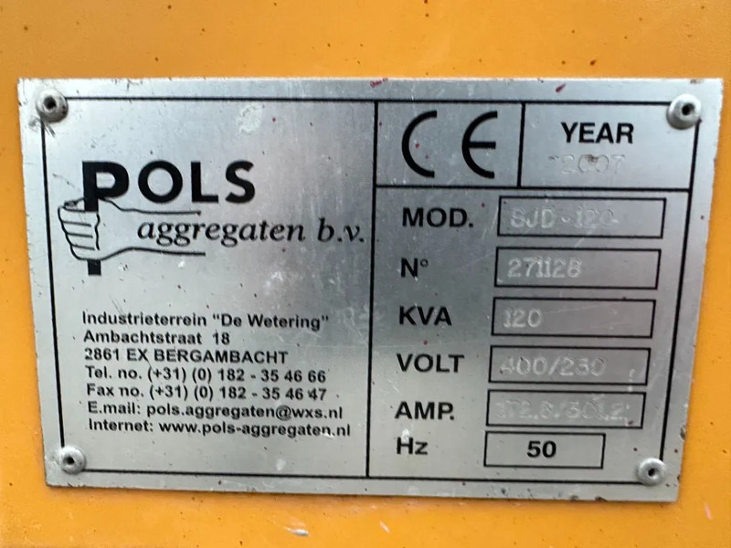 John Deere 6068 TF 258 Mecc Alte Spa 130 kVA Silent generatorset - Электрогенератор: фото 3 John Deere 6068 TF 258 Mecc Alte Spa 130 kVA Silent generatorset - Электрогенератор: фото 3