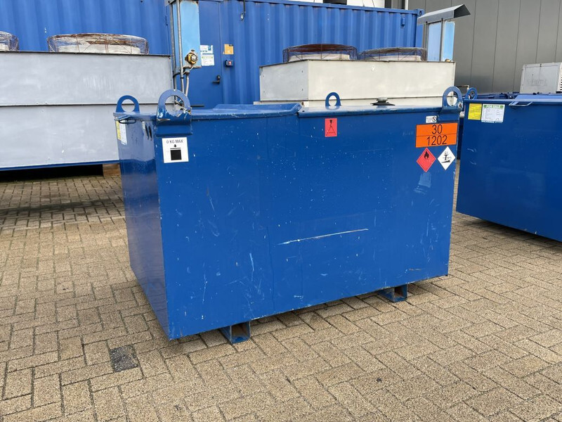 Резервуар для хранения Kiwa IBC 1000 liter dieseltank met keuring: фото 9