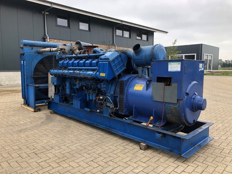 Mitsubishi S16N Stamford 1200 kVA generatorset - Электрогенератор: фото 1 Mitsubishi S16N Stamford 1200 kVA generatorset - Электрогенератор: фото 1