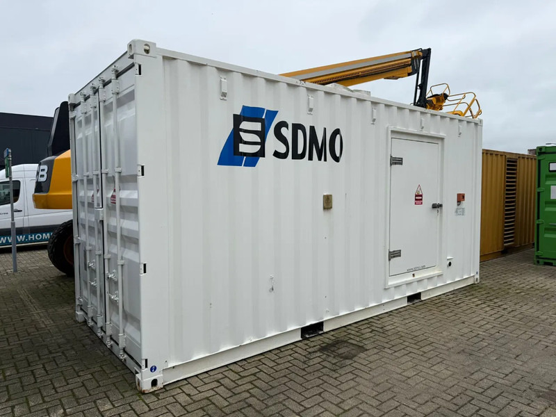 SDMO MTU 12V 2000 Leroy Somer 910 kVA Silent generatorset in 20 ft container - Электрогенератор: фото 1 SDMO MTU 12V 2000 Leroy Somer 910 kVA Silent generatorset in 20 ft container - Электрогенератор: фото 1