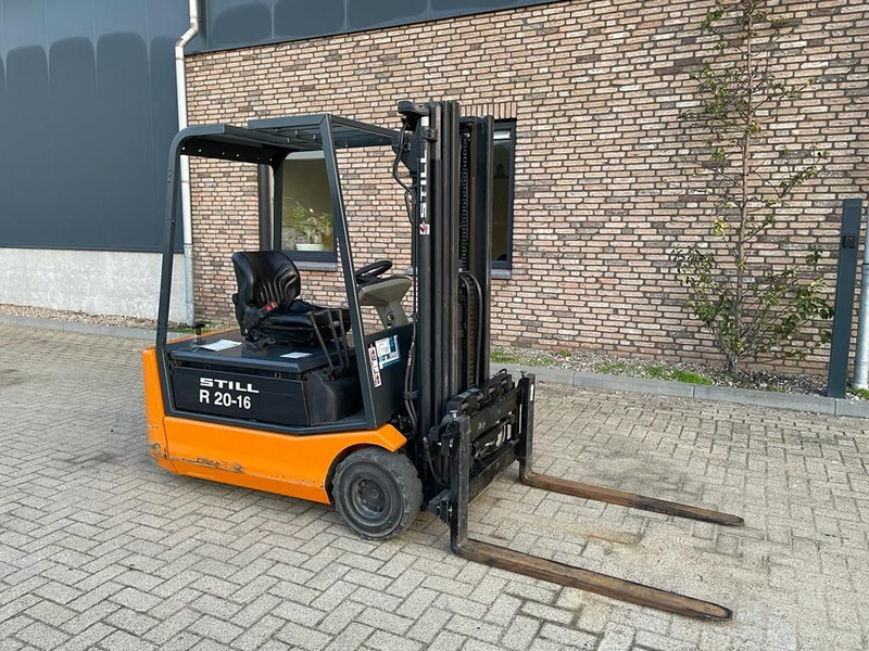 Still R20-16 Elektra 1.6 ton Triplex Freelift Sideshift Heftruck - Электропогрузчик: фото 1 Still R20-16 Elektra 1.6 ton Triplex Freelift Sideshift Heftruck - Электропогрузчик: фото 1