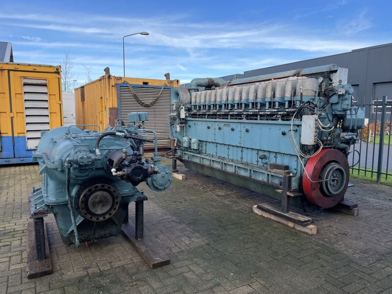 Двигатель Stork werkspoor 8FCHD Marine 1190 PK Scheepsmotor Diesel Engine Motor: фото 15