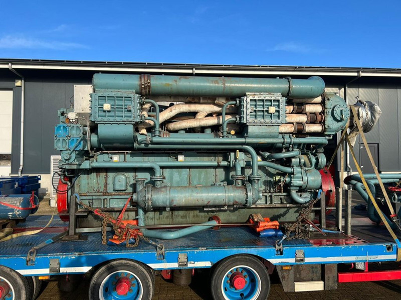 Двигатель Stork werkspoor 8FCHD Marine 1190 PK Scheepsmotor Diesel Engine Motor: фото 12