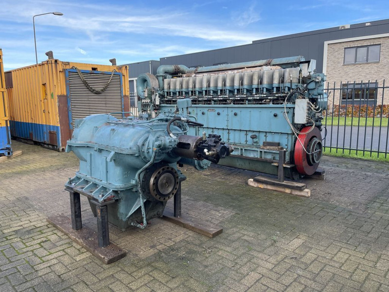 Двигатель Stork werkspoor 8FCHD Marine 1190 PK Scheepsmotor Diesel Engine Motor: фото 14