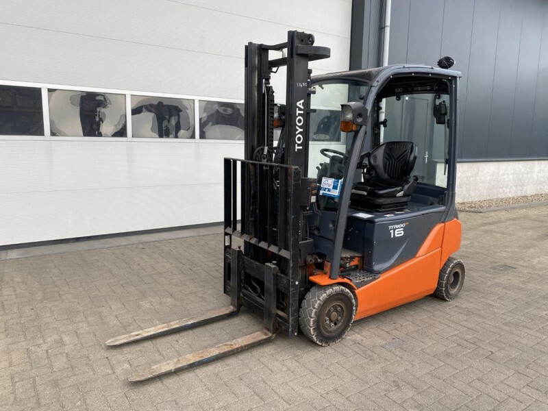 Toyota Traigo 16 Duplex Freelift Sideshift 1.6 ton Elektra Heftruck - Электропогрузчик: фото 1 Toyota Traigo 16 Duplex Freelift Sideshift 1.6 ton Elektra Heftruck - Электропогрузчик: фото 1