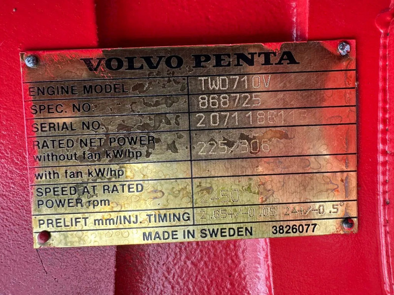 Volvo Penta TWD 710 V Armstrong 454 m3 / h 11 Bar Diesel Waterpomp as New ! - Насос для воды: фото 3 Volvo Penta TWD 710 V Armstrong 454 m3 / h 11 Bar Diesel Waterpomp as New ! - Насос для воды: фото 3