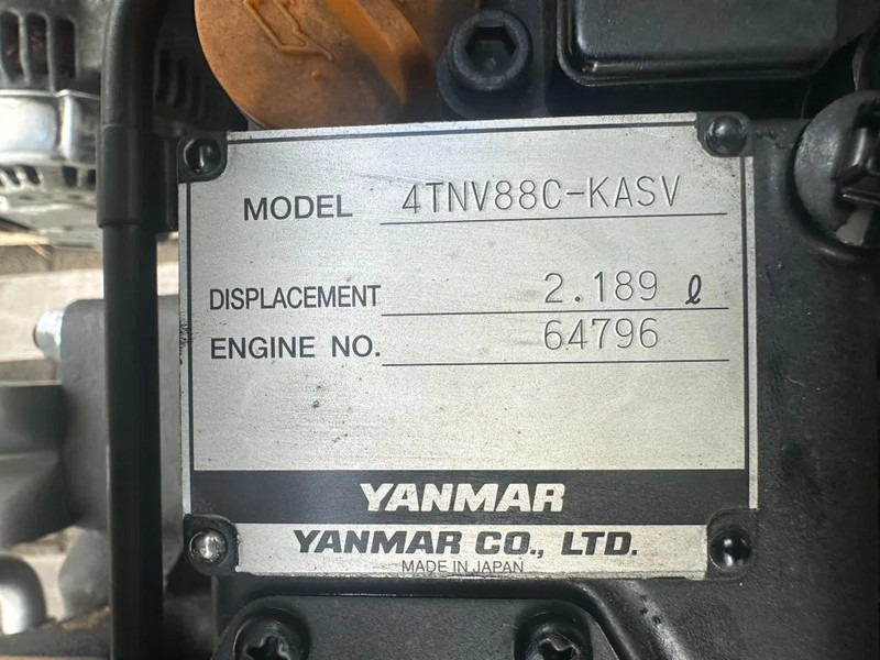 Yanmar 4TNV88C - KASV Stage 5 motor 48 PK Stage V New ! - Двигатель для Погрузочно-разгрузочной техники: фото 4 Yanmar 4TNV88C - KASV Stage 5 motor 48 PK Stage V New ! - Двигатель для Погрузочно-разгрузочной техники: фото 4