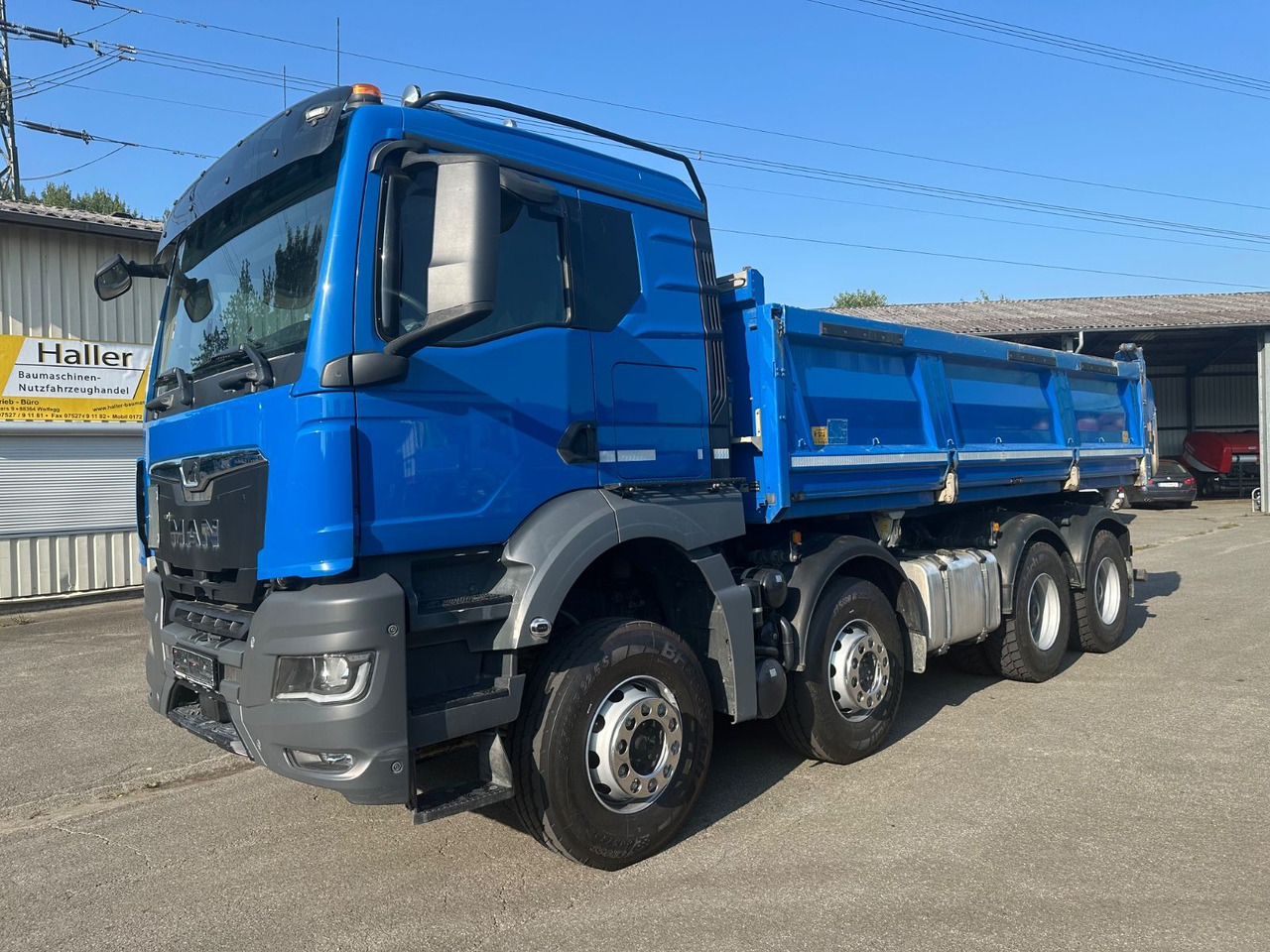 MAN TGS 35.510 8x4 BB Meiller Stahl Bordmatik Pritar - Самосвал: фото 2 MAN TGS 35.510 8x4 BB Meiller Stahl Bordmatik Pritar - Самосвал: фото 2