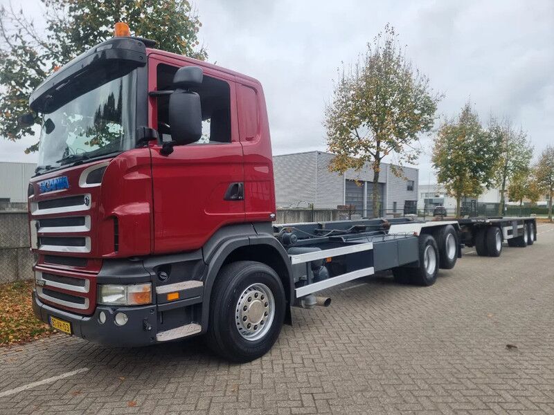 Scania R480 NCH Container combinatie - Тросовый мультилифт: фото 1 Scania R480 NCH Container combinatie - Тросовый мультилифт: фото 1