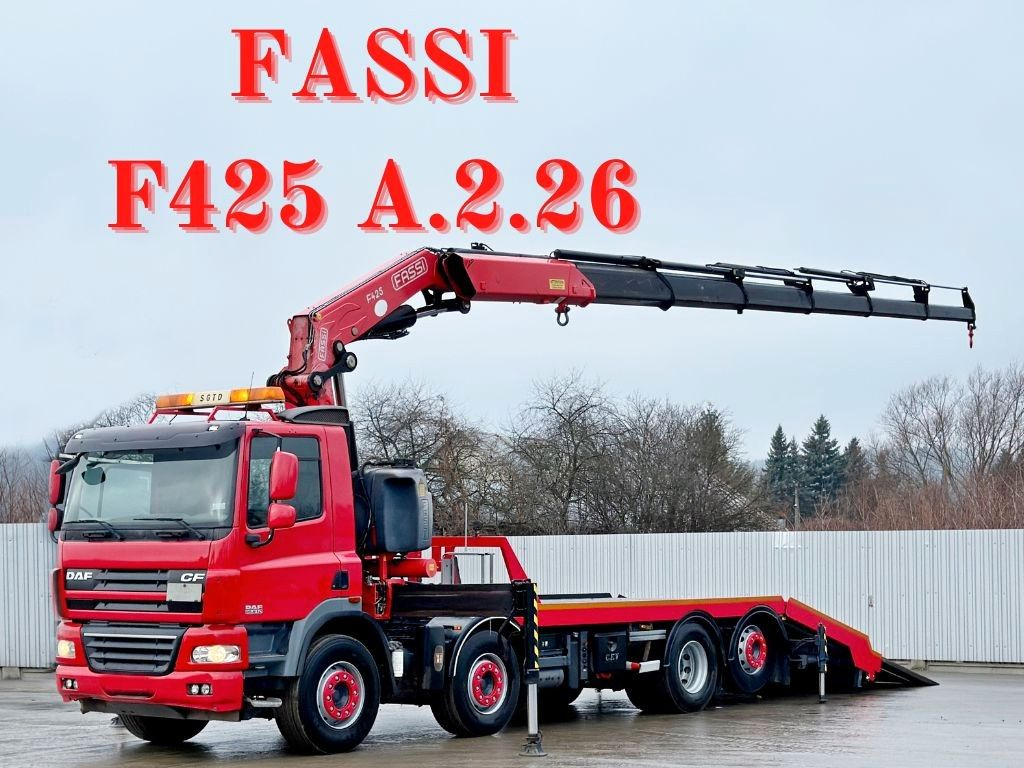 DAF 85.510*ABSCHLEPPWAGEN 8,00m+ FASSI F4 A.2.26 - Автоманипулятор: фото 1 DAF 85.510*ABSCHLEPPWAGEN 8,00m+ FASSI F4 A.2.26 - Автоманипулятор: фото 1