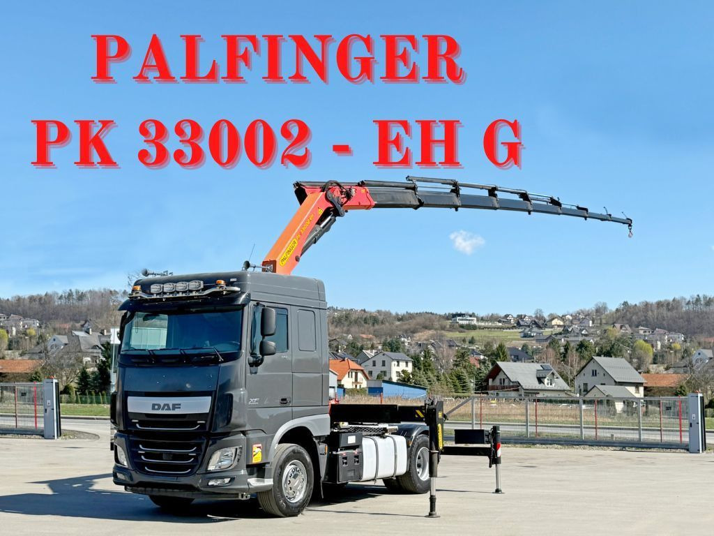 DAF XF 510 * Sattelzugmaschine * PK 33002-EH G+FUNK - Автоманипулятор: фото 1 DAF XF 510 * Sattelzugmaschine * PK 33002-EH G+FUNK - Автоманипулятор: фото 1