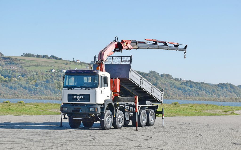 MAN 41.460 * KRAN * 8x8 ! TOPZUSTAND - Самосвал, Автоманипулятор: фото 2 MAN 41.460 * KRAN * 8x8 ! TOPZUSTAND - Самосвал, Автоманипулятор: фото 2