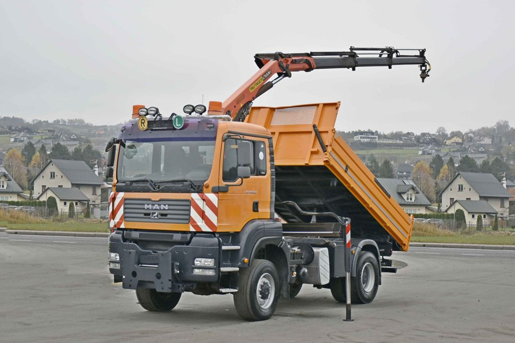 MAN TGA 18.360 * PK 10501 + FUNK *4x4 - Самосвал, Автоманипулятор: фото 2 MAN TGA 18.360 * PK 10501 + FUNK *4x4 - Самосвал, Автоманипулятор: фото 2