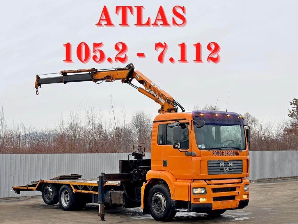 MAN TGA 26.360 * ATLAS 105.2 - 7.112 * TOPZUSTAND - Эвакуатор: фото 1 MAN TGA 26.360 * ATLAS 105.2 - 7.112 * TOPZUSTAND - Эвакуатор: фото 1
