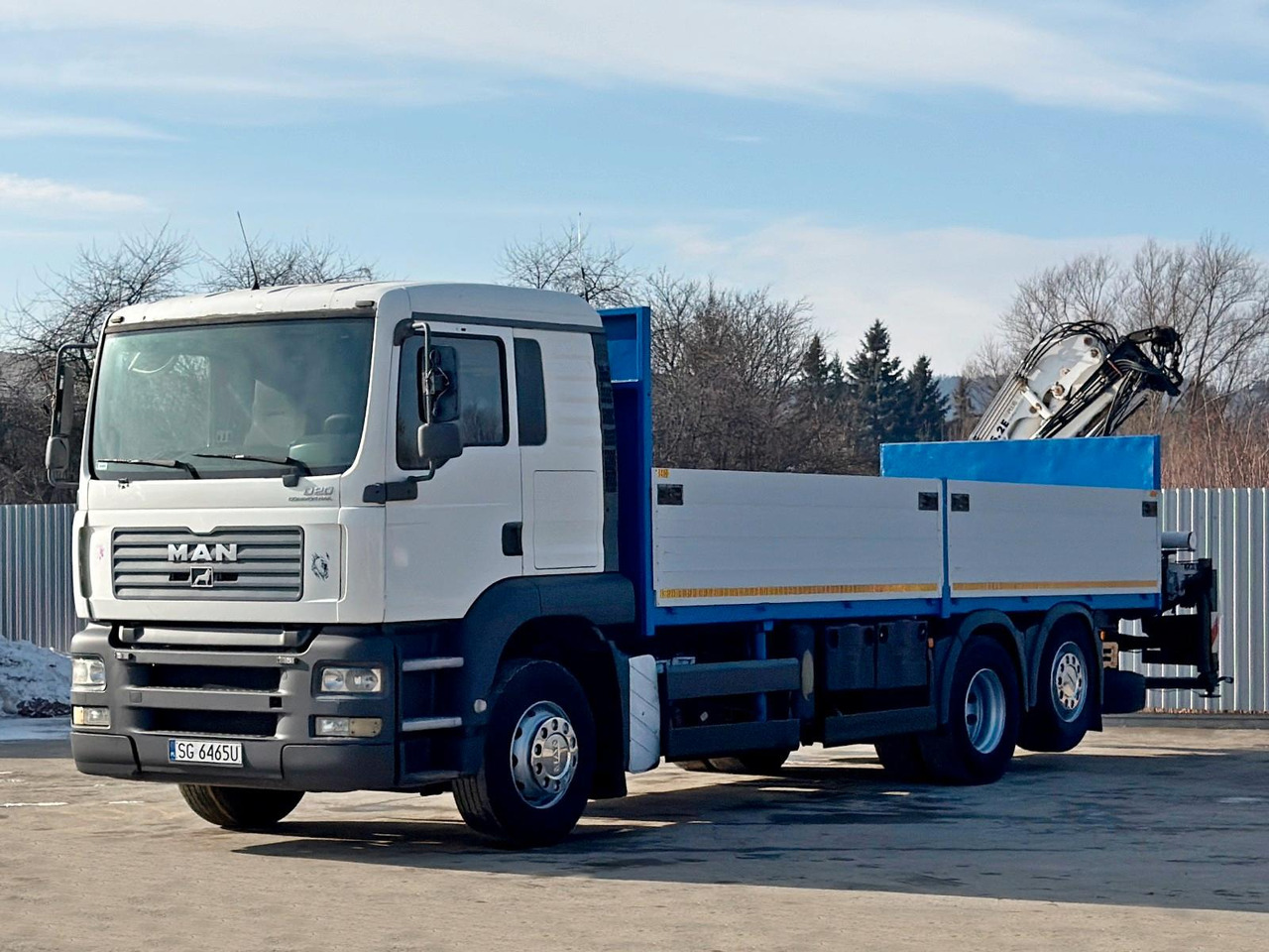 MAN TGA 26.390 * TEREX ATLAS 165.2E - 8.2/2 + FUNK - Автоманипулятор, Грузовик бортовой/ Платформа: фото 4 MAN TGA 26.390 * TEREX ATLAS 165.2E - 8.2/2 + FUNK - Автоманипулятор, Грузовик бортовой/ Платформа: фото 4