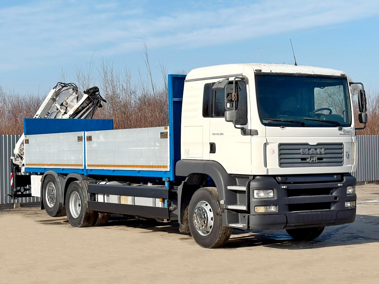MAN TGA 26.390 * TEREX ATLAS 165.2E - 8.2/2 + FUNK - Автоманипулятор, Грузовик бортовой/ Платформа: фото 3 MAN TGA 26.390 * TEREX ATLAS 165.2E - 8.2/2 + FUNK - Автоманипулятор, Грузовик бортовой/ Платформа: фото 3