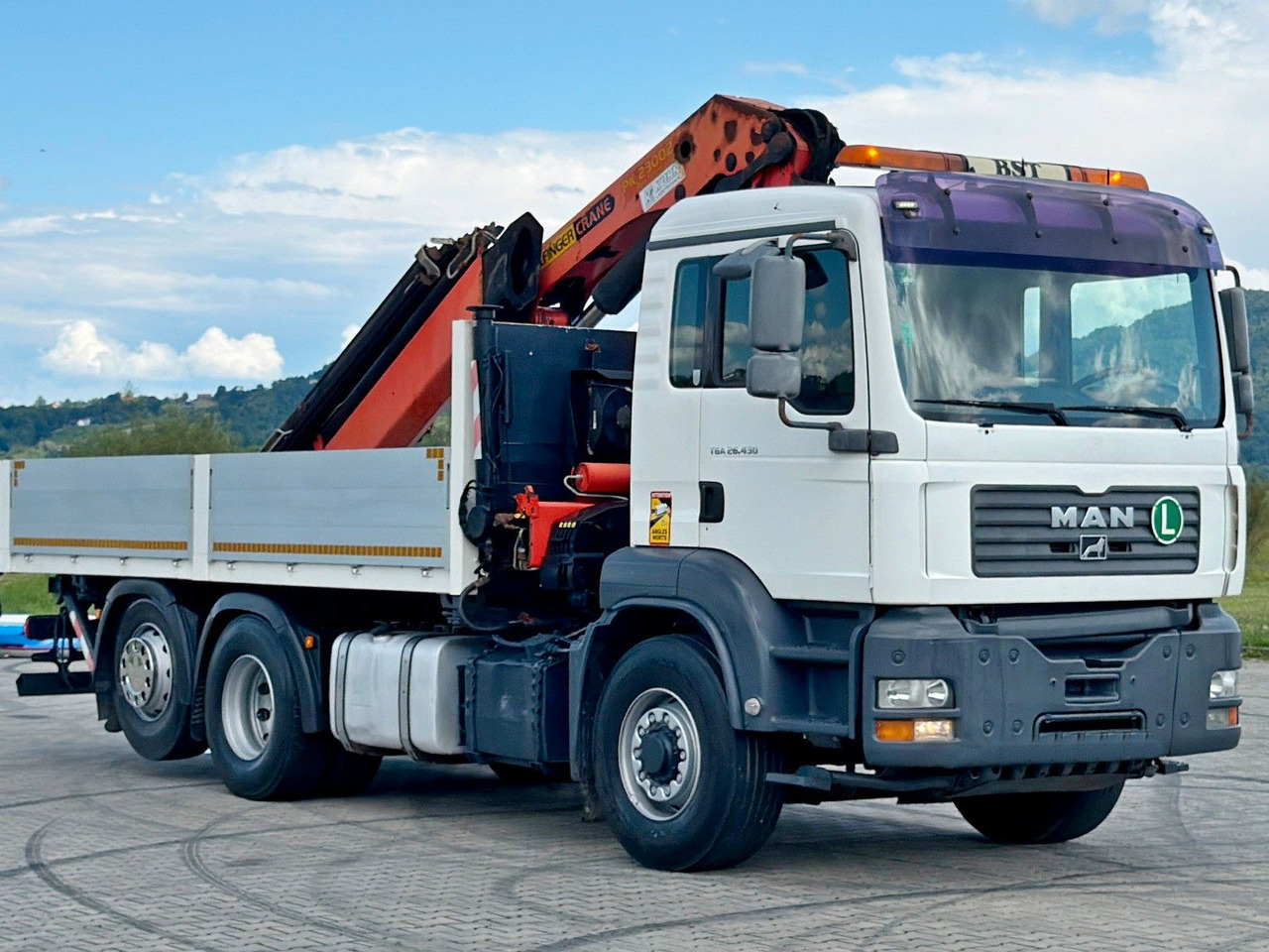 MAN TGA 26.430 Pritsche 5,50m + KRAN+ FUNK/6-4H2 MAN TGA 26.430 * PK 23002 + FUNK/6-4H2 - Автоманипулятор: фото 3 MAN TGA 26.430 Pritsche 5,50m + KRAN+ FUNK/6-4H2 MAN TGA 26.430 * PK 23002 + FUNK/6-4H2 - Автоманипулятор: фото 3