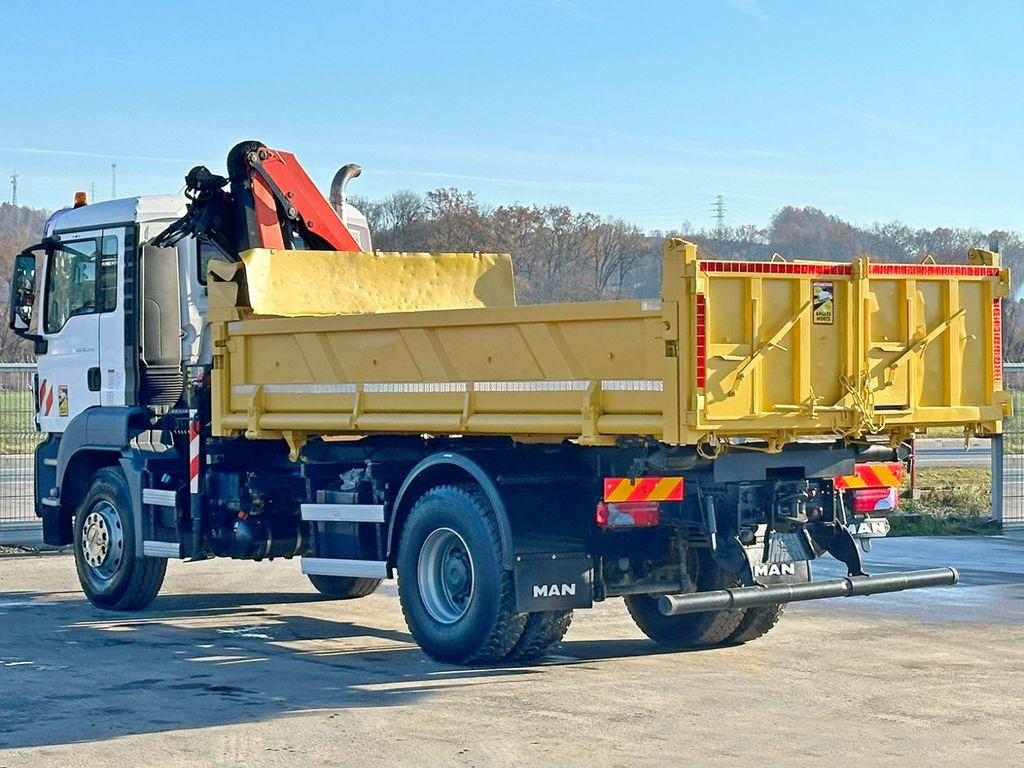 Самосвал, Автоманипулятор MAN TGS 18.320 * PK 12002 - EH A + FUNK * TOPZUSTAND: фото 8