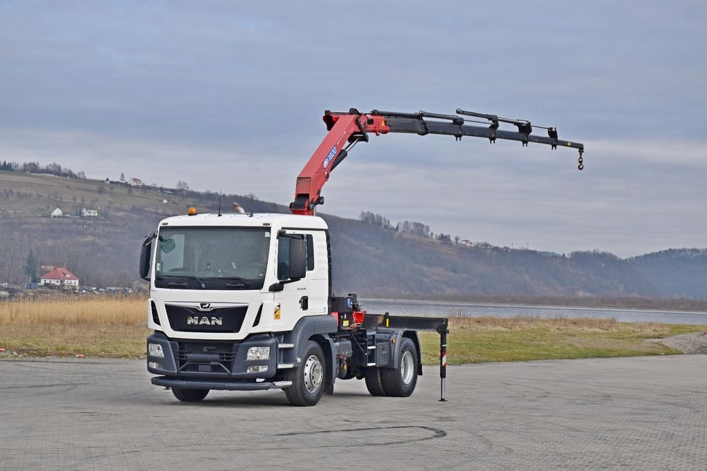 MAN TGS 18.500 Sattelzugmaschine + KRAN /FUNK MAN TGS 18.500 Sattelzugmaschine + KRAN /FUNK - Автоманипулятор: фото 2 MAN TGS 18.500 Sattelzugmaschine + KRAN /FUNK MAN TGS 18.500 Sattelzugmaschine + KRAN /FUNK - Автоманипулятор: фото 2