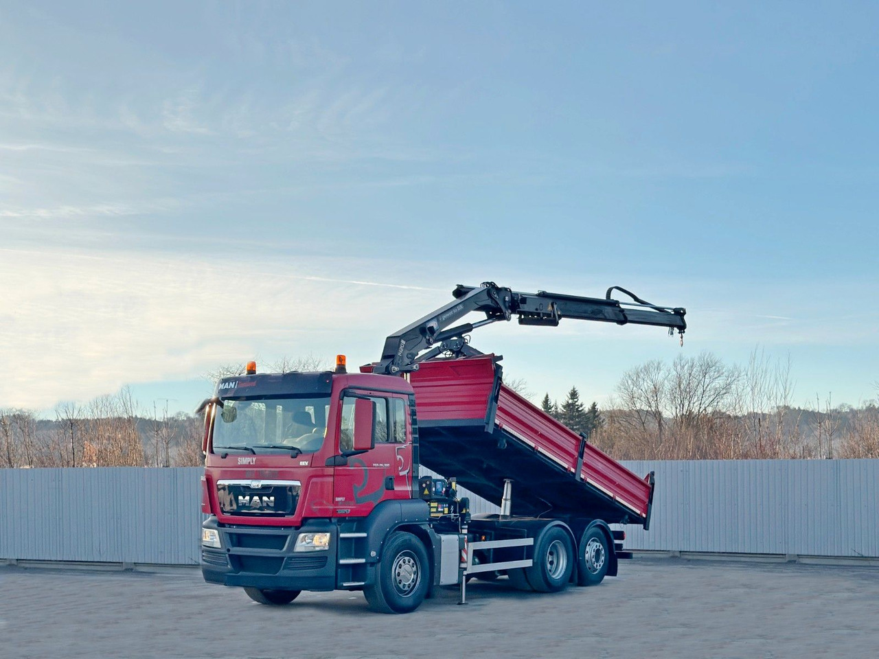 MAN TGS 26.360 Kipper 5,15m*HMF 1420 K2 + FUNK/6x2 - Автоманипулятор: фото 2 MAN TGS 26.360 Kipper 5,15m*HMF 1420 K2 + FUNK/6x2 - Автоманипулятор: фото 2