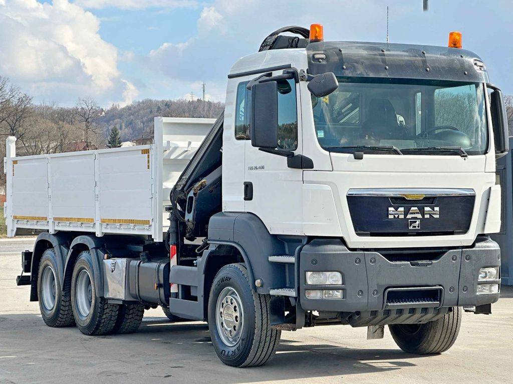 MAN TGS 26.400 * HIAB 166 ES - 3 HIPRO + FUNK * 6x4 - Автоманипулятор, Самосвал: фото 3 MAN TGS 26.400 * HIAB 166 ES - 3 HIPRO + FUNK * 6x4 - Автоманипулятор, Самосвал: фото 3