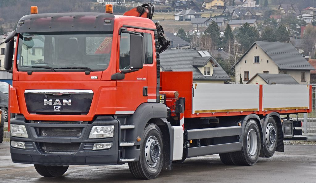 MAN TGS 26.400 * PK 12000/FUNK* TOPZUSTAND - Автоманипулятор, Грузовик бортовой/ Платформа: фото 4 MAN TGS 26.400 * PK 12000/FUNK* TOPZUSTAND - Автоманипулятор, Грузовик бортовой/ Платформа: фото 4