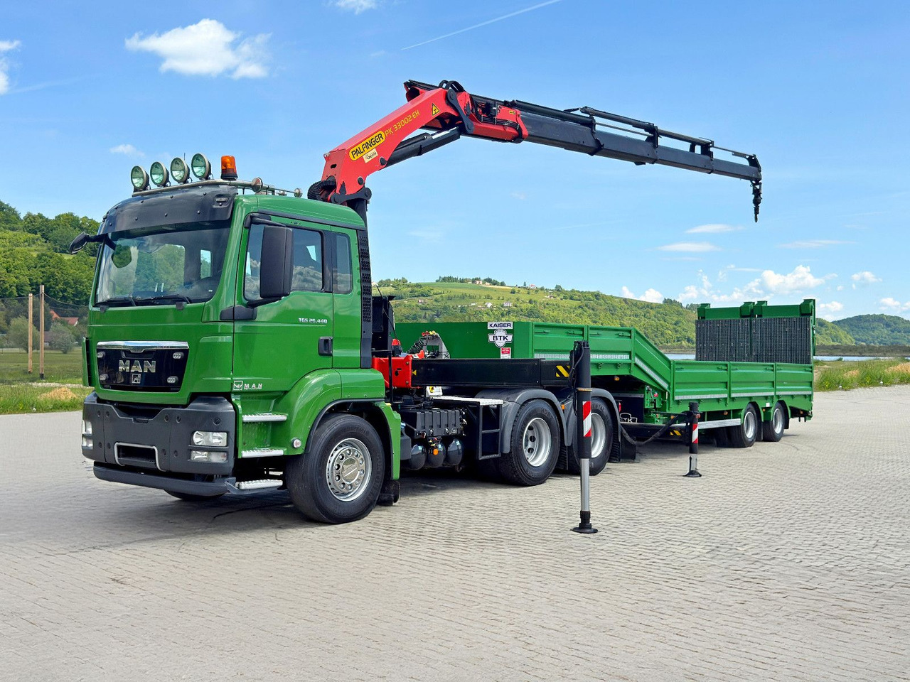 MAN TGS 26.440*Anhänger 10,35m + PK 33002-EH C/FUNK - Автоманипулятор: фото 2 MAN TGS 26.440*Anhänger 10,35m + PK 33002-EH C/FUNK - Автоманипулятор: фото 2