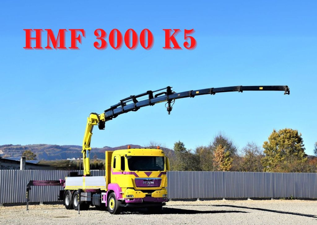 MAN TGS 28.440 Pritsche 5,60* HMF 3000 K5 + FUNK ! - Автоманипулятор: фото 1 MAN TGS 28.440 Pritsche 5,60* HMF 3000 K5 + FUNK ! - Автоманипулятор: фото 1