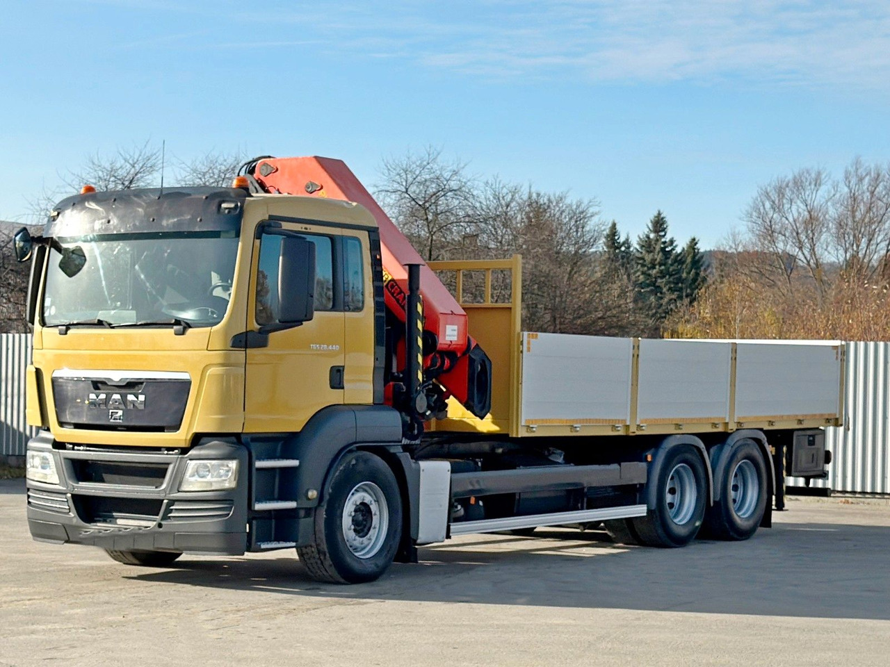 MAN TGS 28.440 Pritsche 6,55* PALFINGER PK 4502 - Автоманипулятор: фото 4 MAN TGS 28.440 Pritsche 6,55* PALFINGER PK 4502 - Автоманипулятор: фото 4