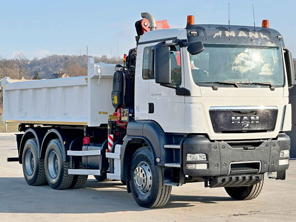 MAN TGS 33.440 * FASSI F155A.0.22/ FUNK *6x4 - Самосвал, Автоманипулятор: фото 4 MAN TGS 33.440 * FASSI F155A.0.22/ FUNK *6x4 - Самосвал, Автоманипулятор: фото 4