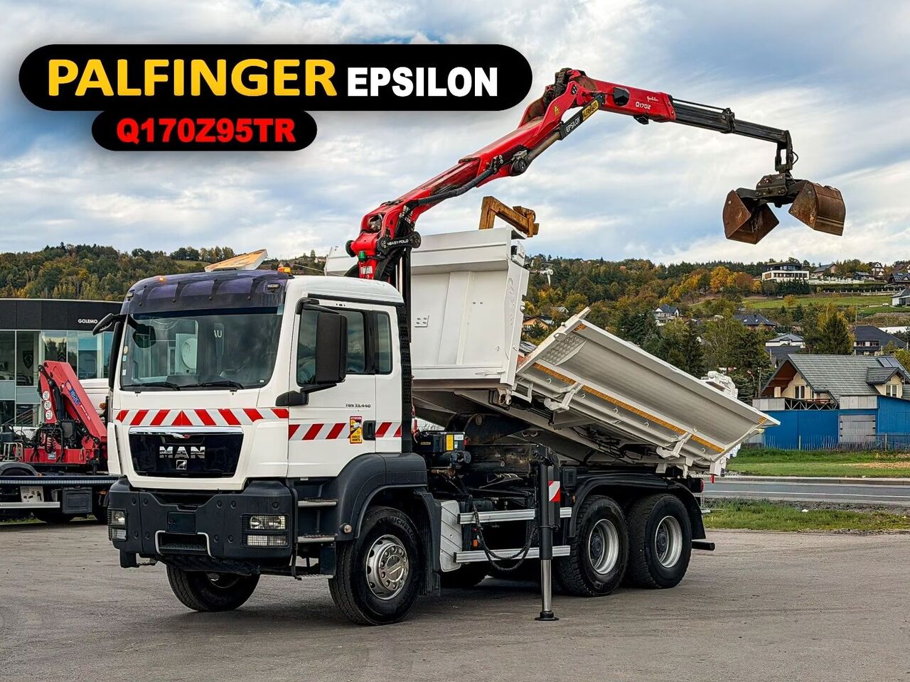 MAN TGS 33.440*KIPPER 4,50m+EPSILON Q170Z95 *6x4*TOP - Автоманипулятор: фото 1 MAN TGS 33.440*KIPPER 4,50m+EPSILON Q170Z95 *6x4*TOP - Автоманипулятор: фото 1