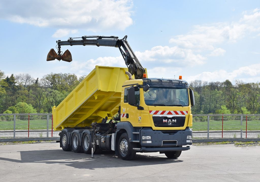 MAN TGS 35.440 * HIAB 122 B-3 DUO / 8x4 - Самосвал, Автоманипулятор: фото 2 MAN TGS 35.440 * HIAB 122 B-3 DUO / 8x4 - Самосвал, Автоманипулятор: фото 2